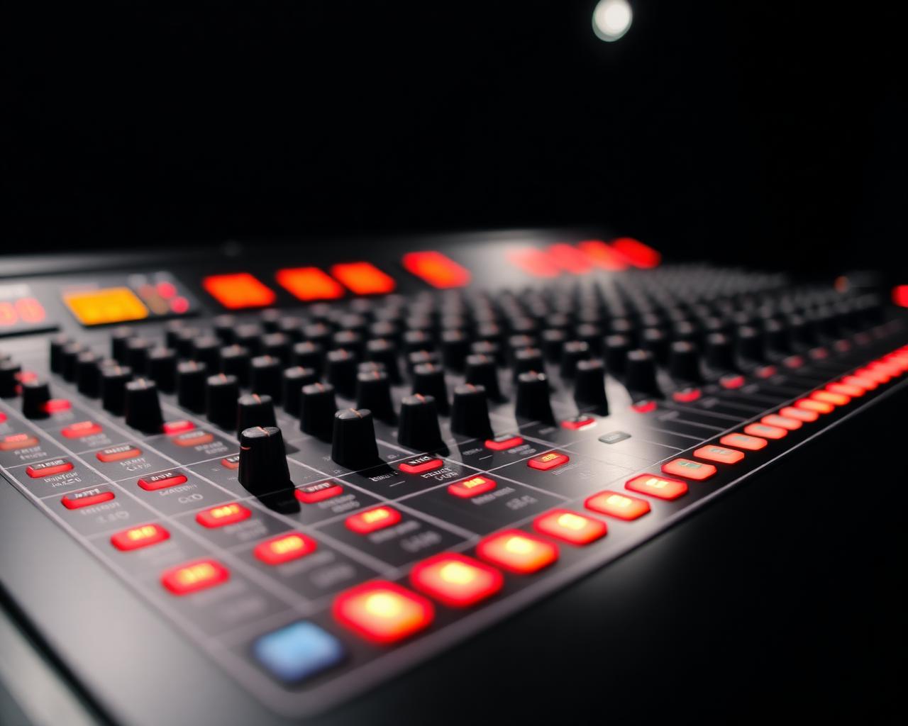 Console de mixage